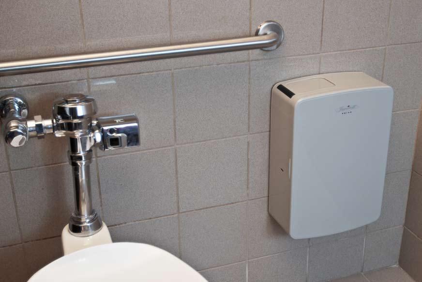 NEW The most Advanced, Touch-Free, Sanitary Napkin Disposal System.
