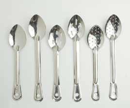 20 5582 270mm Slotted Spoon Each 2.20 5581 270mm Perforated Spoon Each 2.