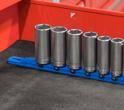 Dura-Pro Twist Lock Socket Organizers WITH MAGNETIC STABILIZER MAGNETIC Rare Earth magnets used in our socket rails provide incredibly concentrated magnetic force.