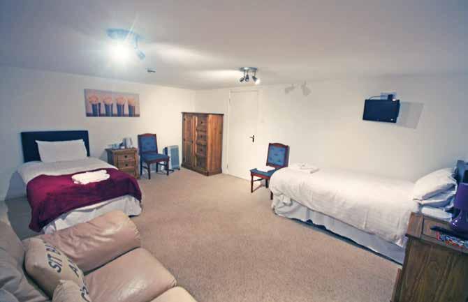 The owner s accommodation has a separate access with parking immediately to the