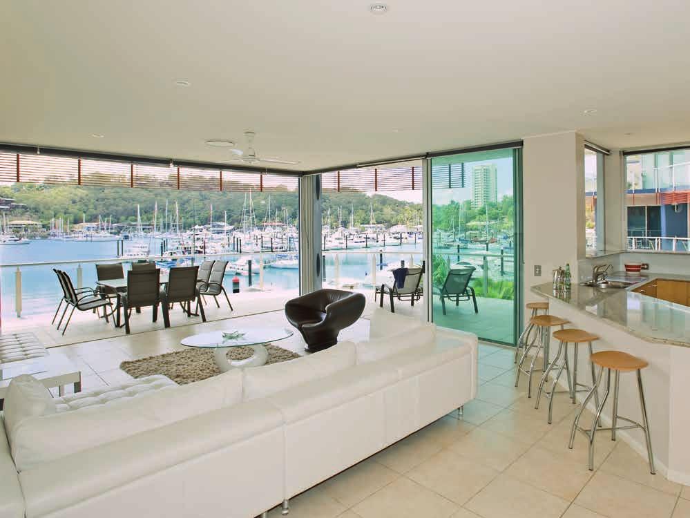 ACCOMMODATION OPTIONS Holiday Homes Self Catering Hamilton Island offers a range of privately owned self-catering properties which can accommodate one to 12 people in one to five bedroom