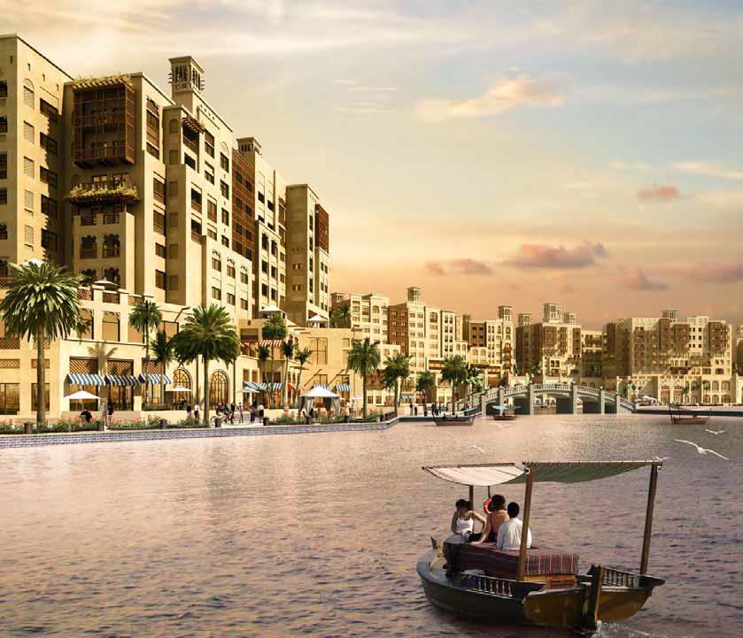 The Master Plan Culture Village Palazzo Versace Dubai is a waterfront development overlooking the historical Dubai Creek, in the heart of Culture Village.