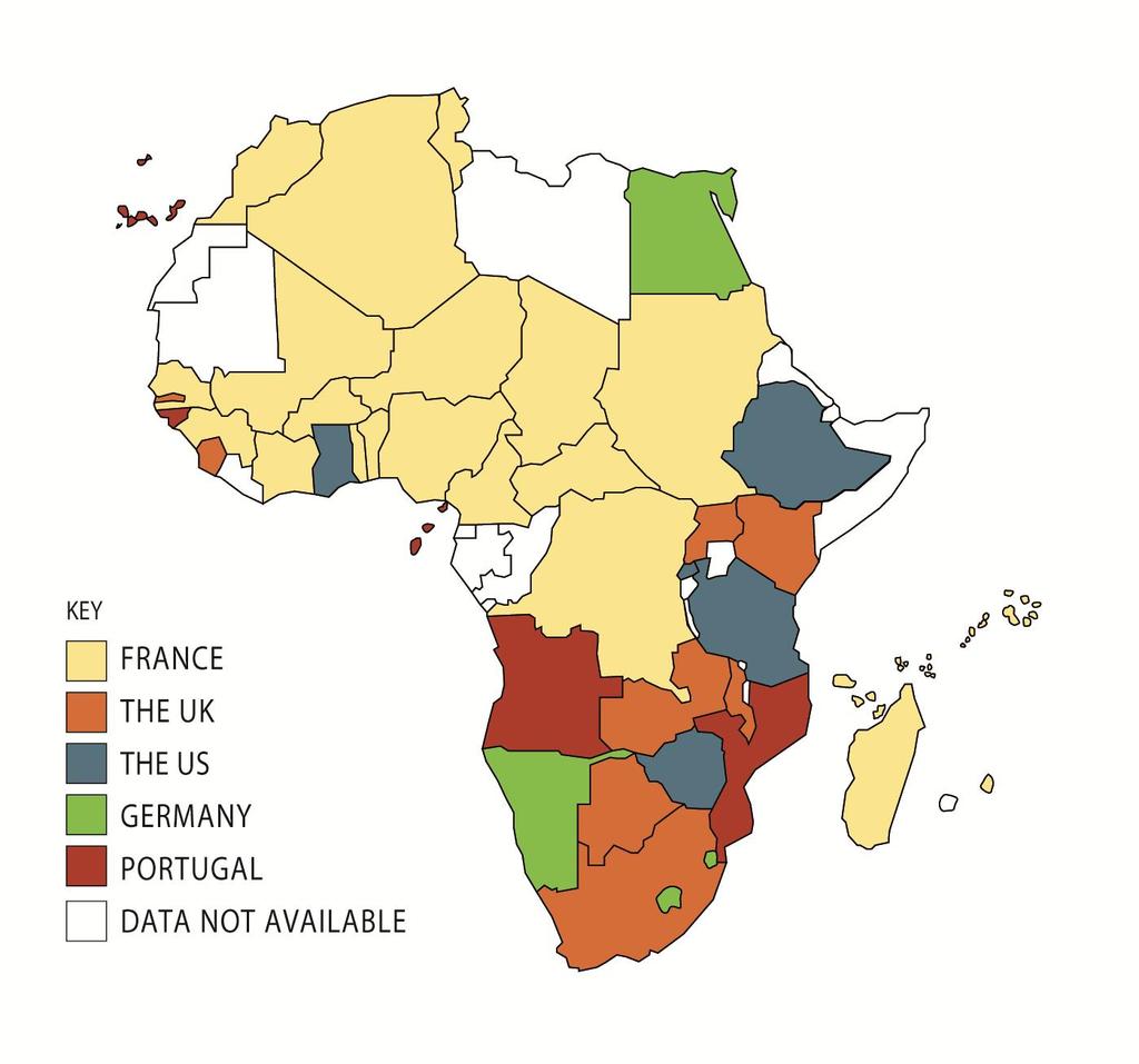 Africa Tourist Arrivals by Region, 2010 16% 5% 40% Central Africa East Africa 39% Sources: