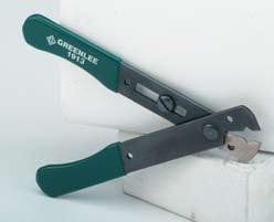 Cushioned-grip vinyl handle for comfortable use. Serrated nose grip for wire pulling and straightening.
