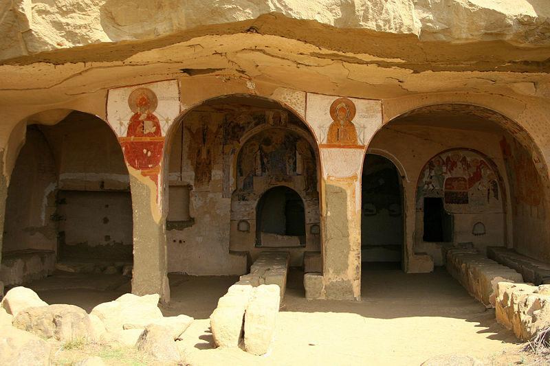 culture. At first, we will see rock-hewn David Gareja monastery complex (about an hour).