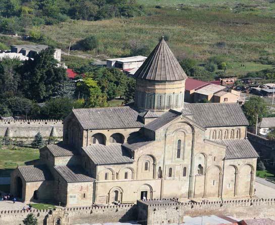 From Jvari Monastery we will go down to Svetitskhoveli Cathedral (approximately 10 min) Svetitskhoveli,