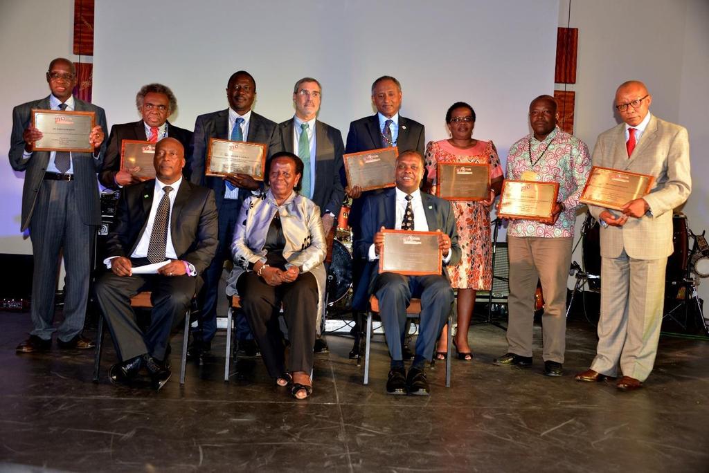 Recipients of the Awards comprising Founding Board Members, Experts for