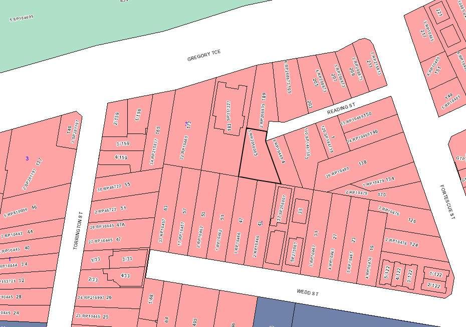 Property Description Property 5 Reading Street, Spring Hill QLD 4000. Real Property Description Lot 3 on Registered Plan 205808.