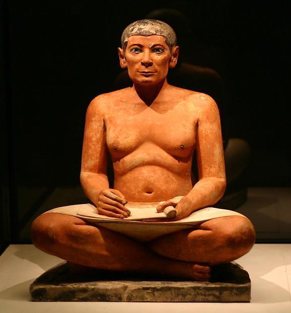 Seated Scribe, c. 2400 B.C.E.