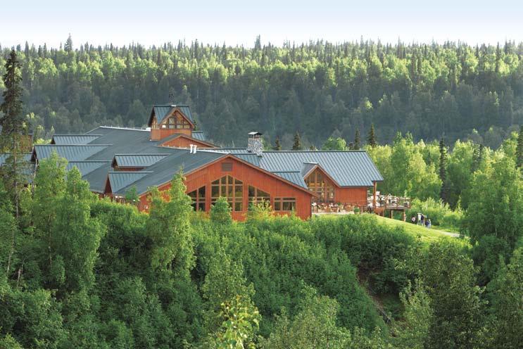 Denali, this lodge is your base camp for