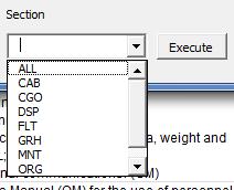 3. Select the IOSA Section to create the correspondence, in this case there are two options: a.