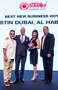 Best New Business Hotel presented to The Westin Dubai, Al Habtoor