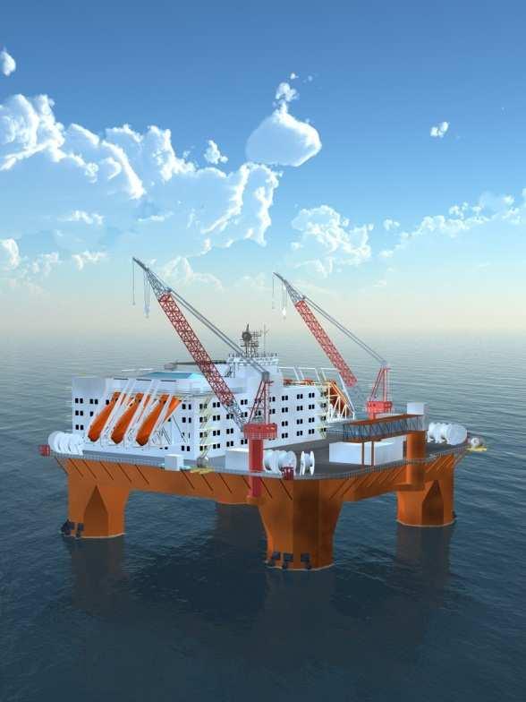 3 The world s most advanced and efficient harshenvironment semi-submersible accommodation rig Compliant with stringent Norwegian regulations Turnkey contract with Jurong Shipyard in Singapore GVA
