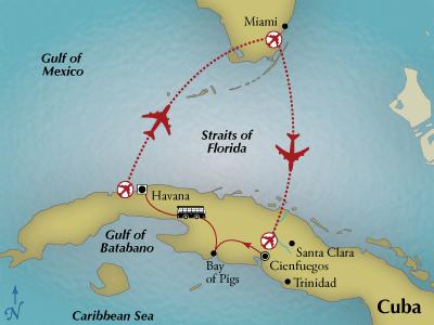 CUBA ITINERARY This tour is operated by Discovery Tours by Gate 1 Travel.