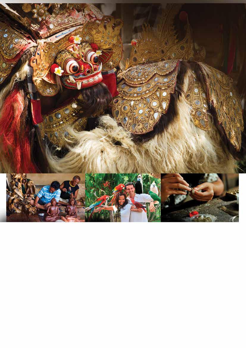 BATUBULAN TOUR Mas village Bali Bird Park Celuk village Barong dance Enjoy performances of the traditional Balinese Barong & Keris dances which depict stories about the struggle between good and evil.