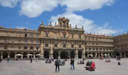 Later we continue into Spain and arrive in Salamanca where we stay two nights.
