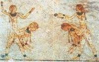 5. НАСТАНАК И РАЗВОЈ РУКОМЕТА Савремени рукомет је спортска игра која је настала крајем XIX века. Међутим, не може се занемарити чињеница да су игре лоптом биле присутне још код древних народа.