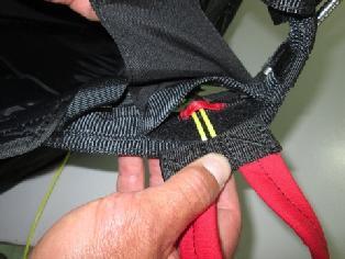 1. Cut Away System Acro Base Harness use the most popular and safety system from skydiving - the 3-Ring System and Rescue Static Line (RSL).