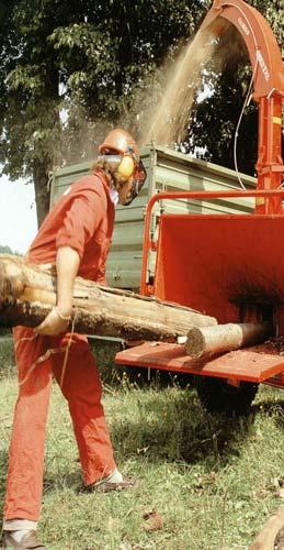 Izdelava svežih lesnih sekancev SUŠENJE