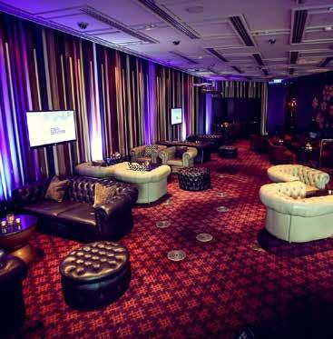 // A place to suit any taste VIP BOOTH Overlooking the main dance floor