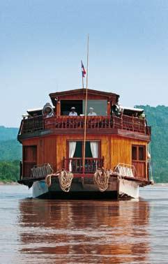 Exclusive Cruises on the Majestic Mekong Enter a world of absolute serenity and outstanding natural beauty! Mekong River Cruises, a Lao-German joint venture, launched its first river cruise in 2006.