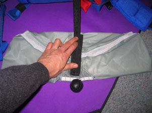 Page: 40 of 65 Folding the pilotchute: Fold back the border