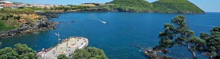 Land Activities Terceira PRIVATE TOUR BY CAR - TOUR TERCEIRA (Full Day) 7 Hours Departure from hotel by the south coast in direction to Praia da Vitória, by Porto Judeu, stop at São Sebastião, going