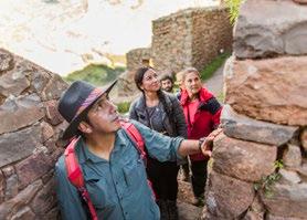 ADDITIONAL INFORMATION GUIDES Our guides are among the best in Peru (some even having won international awards) and have on average at least 15 years of experience guiding in the mountains, not only