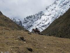 THE SALKANTAY RIDE TO MACHU PICCHU DAY 01 DAY 02 DAY 03 DAY 04 DAY 05 DAY 06 DAY 07 Salkantay CROSSING THE SALKANTAY PASS Today we continue our journey towards Machu Picchu, riding up the