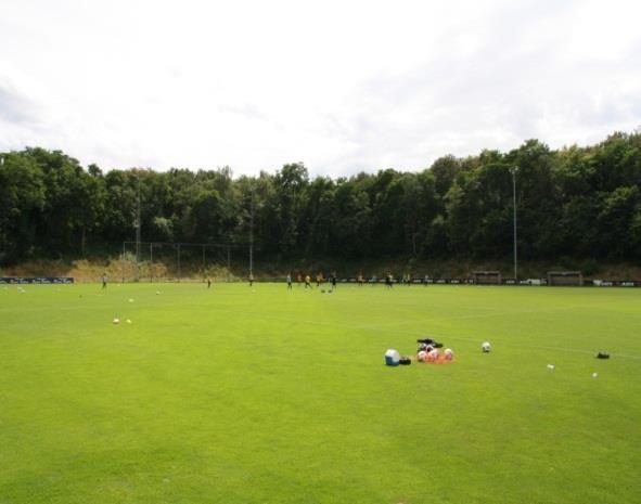 Beside the fields located next to the hotel, there are more than four additional training locations from German and Dutch amateur-clubs who you can reach easily in less than 10km.