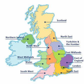 3.3 Regional level airport planning There are eight regions in England, plus London.