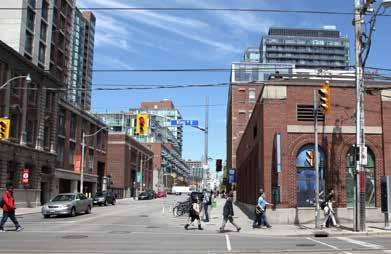 NEIGHBOURHOOD CONTEXT KING EAST: JARVIS TO THE DON RIVER The next