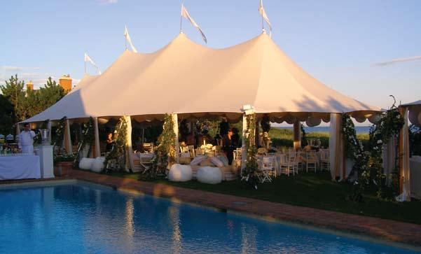 8 ft 8 ft 8 ft 8 ft 32 x 90 The 32 x 90 tent is capable of accommodating up to 128 guests at 5-foot round tables of eight guests.