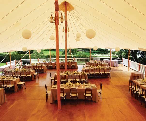 f l o o r i n g Overview Sperry Tents specializes in elegant outdoor flooring options.