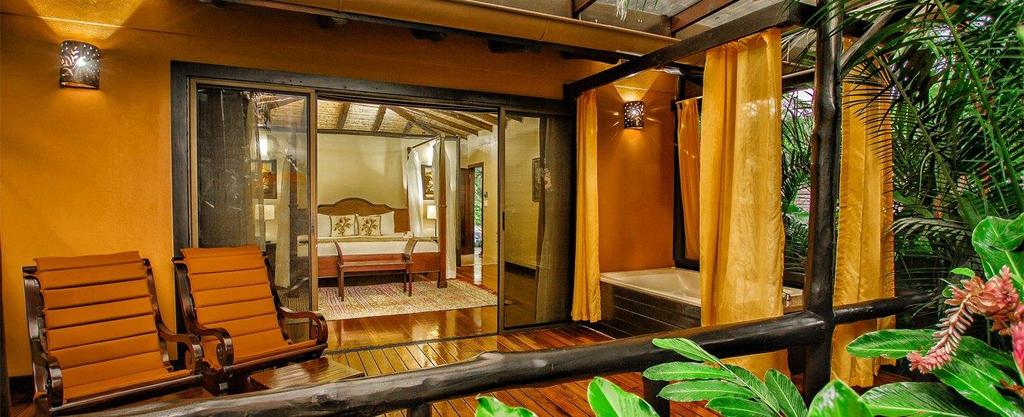 Arenal Nayara Hotel Spa & Gardens 1 x Deluxe Casita on a Bed & Breakfast basis for 3-nights This luxury boutique hotel enjoys a fantastic location right on the edge of the Arenal Volcano National