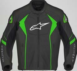 chest and back pad compartments with PE protective padding (Alpinestars CE Bio Armor back protector insert and Tech