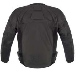 -- Chest pad compartments with PE foam padding (Alpinestars Bionic chest pads available as accessory upgrade).