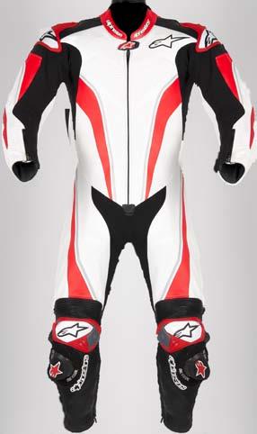 SPRING COLLECTION 4 RACING REPLICA LEATHER SUIT FOR TECH AIR SYSTEM RACING / PERFORMANCE RIDING / SIZE: 46-56 EUR The Racing Replica Suit can be retrofitted with