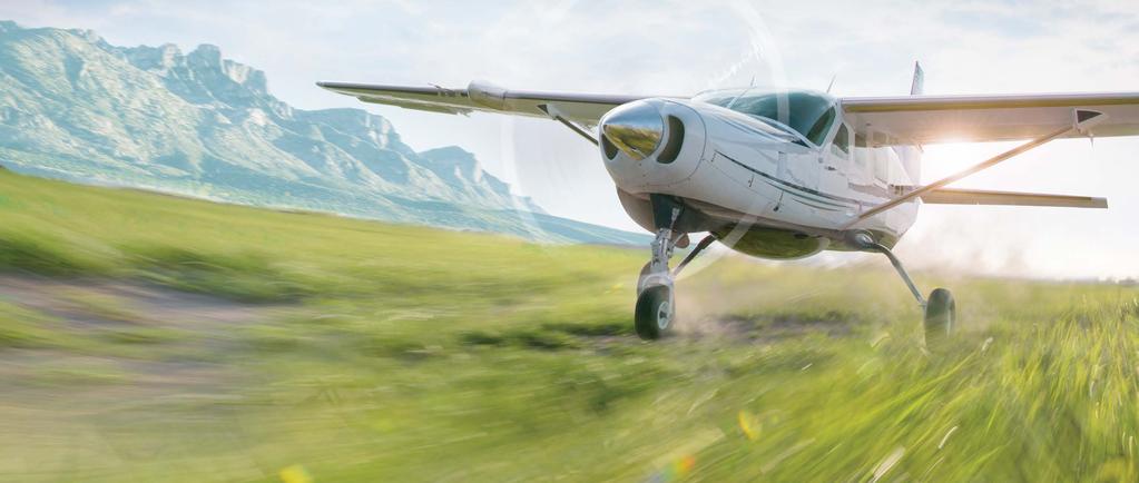 THE ORIGINAL TRAILBLAZER Since its introduction, the Cessna Caravan turboprop has consistently defined versatility and performance, keeping you ahead of the competition.