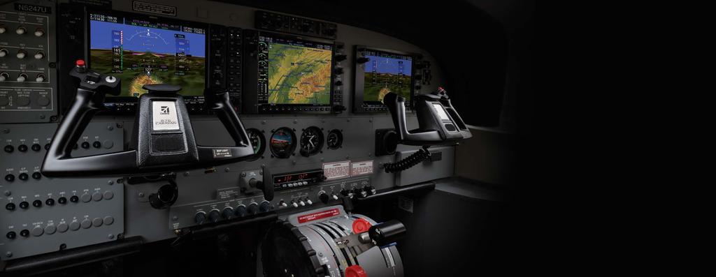 UPGRADED FLIGHT DECK Enjoy the spacious cockpit powered by the latest technology Garmin G1000 NXi avionics suite.