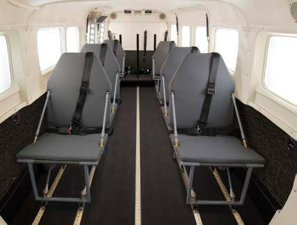 Improved cabin comfort comes from highly ergonomic seats and luxury materials, which provide a