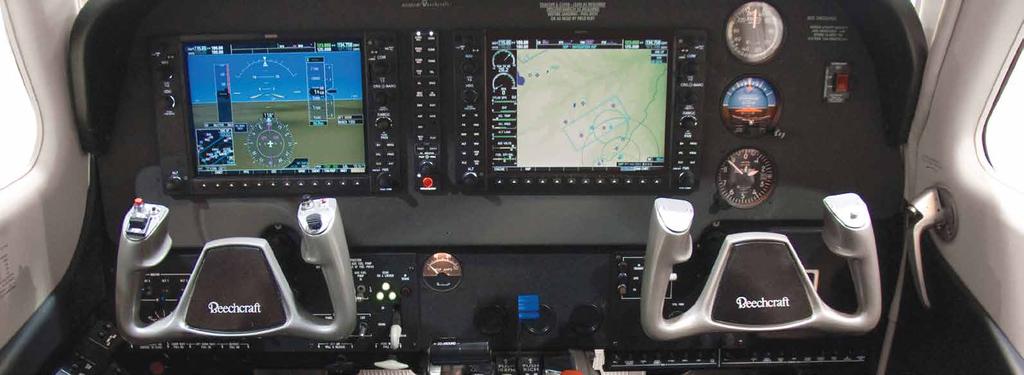 Terrain Awareness Warning System (TAWS-B) Sirius-XM Weather and Satellite Radio Garmin 5-year FliteLevel Warranty An advanced flight deck and plenty of windows enhance visibility, inside and out.