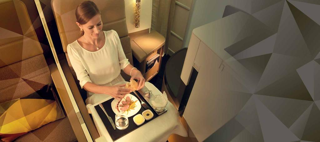 Business Class Experience INFLIGHT In Etihad s Business Class, turn the downtime of travel into an opportunity for inspiration.
