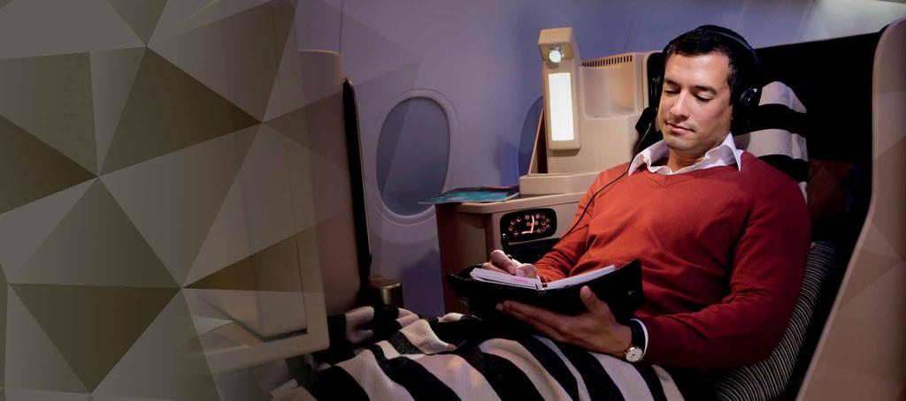 Business FLAT-BED A330/A340/B777 Etihad is the only global airline that guarantees a fully-flat bed with aisle-access on every