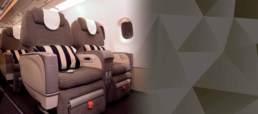 Business SEAT A319/A320 On short-haul flights, sit back and relax in our spacious and comfortable Business Seat.