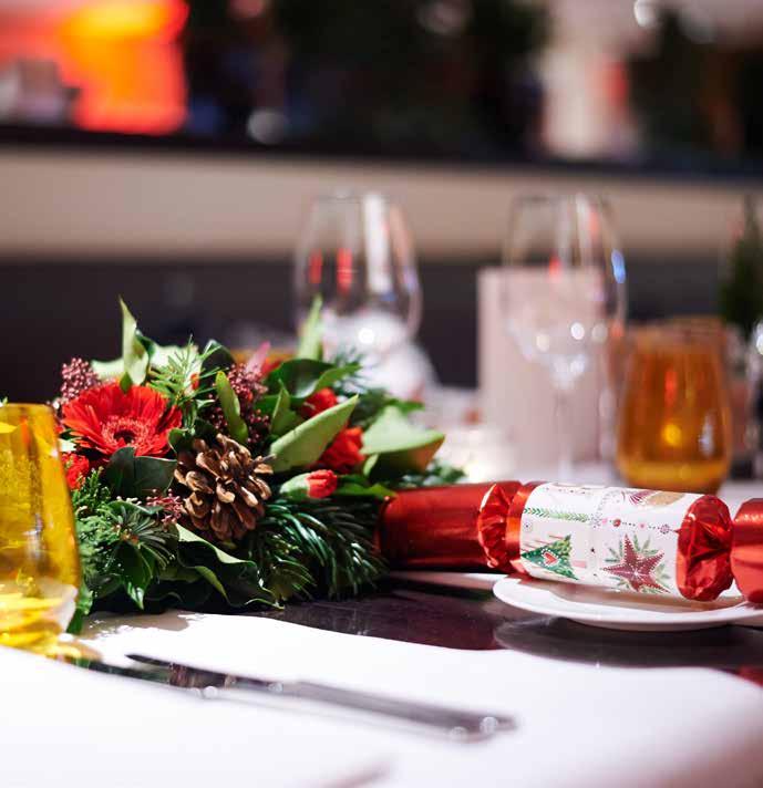 CHRISTMAS EVE DINNER CHRISTMAS DAY LUNCH Let us entertain you with the sparkle and magic of our Christmas Eve five-course dinner at Ristorante BoCConi.