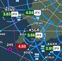 Viewing JetFuelX Prices in ForeFlight After linking the accounts you will be able to view JetFuelX prices inside ForeFlight by enabling the Jet A map layer.