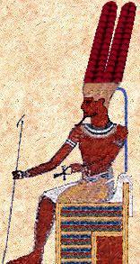4 Egyptian gods to Know Amon - Re = Chief god and god of the Sun Osiris = son of Amon, god of the Nile, judge