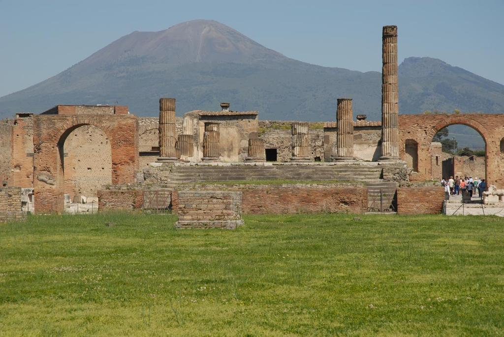 Pompeii with Mt.