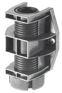 Extra Allen Key 809-13-Z1 - Metal leveler with threaded ABS insert Slotted Standard